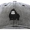 imageDALIX Gorilla Hat King of The Jungle Black Ape Baseball CapBlack Vintage