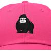 imageDALIX Gorilla Hat King of The Jungle Black Ape Baseball CapHot Pink