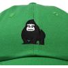 imageDALIX Gorilla Hat King of The Jungle Black Ape Baseball CapKelly Green