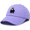 imageDALIX Gorilla Hat King of The Jungle Black Ape Baseball CapLavender