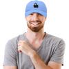 imageDALIX Gorilla Hat King of The Jungle Black Ape Baseball CapLight Blue