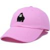 imageDALIX Gorilla Hat King of The Jungle Black Ape Baseball CapLight Pink