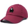 imageDALIX Gorilla Hat King of The Jungle Black Ape Baseball CapMaroon