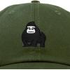 imageDALIX Gorilla Hat King of The Jungle Black Ape Baseball CapOlive