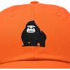 imageDALIX Gorilla Hat King of The Jungle Black Ape Baseball CapOrange