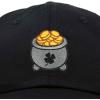 imageDALIX Lucky Pot of Gold Hat Womens Embroidered Baseball CapBlack