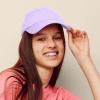 imageDALIX Womens Cap Adjustable Hat 100 Cotton Black White Gold Lavender Blue Pink Lime Green Hot PinkLavender