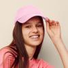 imageDALIX Womens Cap Adjustable Hat 100 Cotton Black White Gold Lavender Blue Pink Lime Green Hot PinkPink