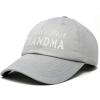 imageDALIX Worlds Best Grandma Hat Gift Embroidered Cotton CapGray