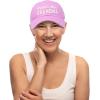 imageDALIX Worlds Best Grandma Hat Gift Embroidered Cotton CapLight Pink