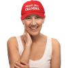 imageDALIX Worlds Best Grandma Hat Gift Embroidered Cotton CapRed