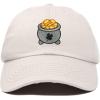 imageDALIX Lucky Pot of Gold Hat Womens Embroidered Baseball CapBeige