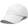 imageDALIX Womens Cap Adjustable Hat 100 Cotton Black White Gold Lavender Blue Pink Lime Green Hot PinkWhite