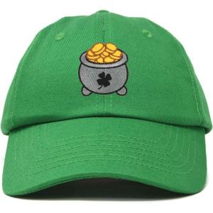 imageDALIX Lucky Pot of Gold Hat Womens Embroidered Baseball CapKelly Green