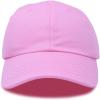 imageDALIX Baseball Cap Mens Trucker Hat Dad Hats Caps for Women 12 PackLight Pink