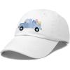 imageDALIX Cute Easter Egg Truck Kids Hat Embroidered Boys Baseball CapWhite