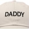 imageDALIX Daddy Hat Classic Embroidered Cotton CapBeige