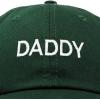 imageDALIX Daddy Hat Classic Embroidered Cotton CapDark Green