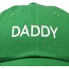 imageDALIX Daddy Hat Classic Embroidered Cotton CapKelly Green