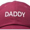 imageDALIX Daddy Hat Classic Embroidered Cotton CapMaroon