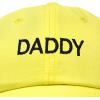 imageDALIX Daddy Hat Classic Embroidered Cotton CapMinion Yellow