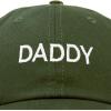 imageDALIX Daddy Hat Classic Embroidered Cotton CapOlive