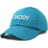 imageDALIX Daddy Hat Classic Embroidered Cotton CapTeal