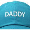 imageDALIX Daddy Hat Classic Embroidered Cotton CapTeal