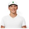 imageDALIX Embroidered Clover Trucker Cap Hat MenBrown White