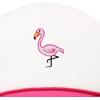 imageDALIX Embroidered Flamingo Trucker Cap Hat WomenHot Pink White