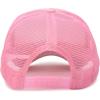 imageDALIX Embroidered Flamingo Trucker Cap Hat WomenLight Pink