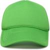 imageTrucker Hat Mesh Cap Solid Colors Lightweight with Adjustable Strap Small BraidKelly