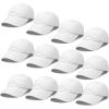 imageDALIX Baseball Cap Mens Trucker Hat Dad Hats Caps for Women 12 PackWhite