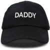 imageDALIX Daddy Hat Classic Embroidered Cotton CapBlack