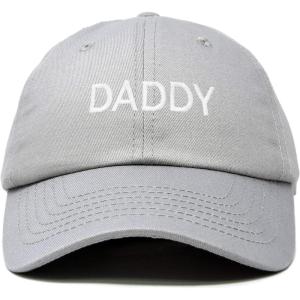 imageDALIX Daddy Hat Classic Embroidered Cotton CapGray