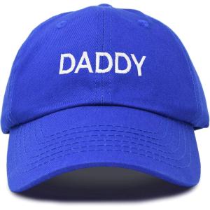 imageDALIX Daddy Hat Classic Embroidered Cotton CapRoyal Blue