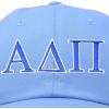 imageDALIX Alpha Delta Pi Sorority Hat Womens Greek Letters Baseball CapLight Blue