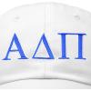 imageDALIX Alpha Delta Pi Sorority Hat Womens Greek Letters Baseball CapWhite