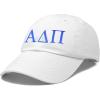 imageDALIX Alpha Delta Pi Sorority Hat Womens Greek Letters Baseball CapWhite