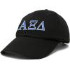imageDALIX Alpha Xi Delta Sorority Hat Womens Greek Letters Embroidered Baseball CapBlack