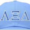 imageDALIX Alpha Xi Delta Sorority Hat Womens Greek Letters Embroidered Baseball CapLight Blue