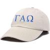 imageDALIX Gamma Alpha Omega Sorority Hat Womens Greek Letters Embroidered Baseball CapBeige