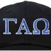 imageDALIX Gamma Alpha Omega Sorority Hat Womens Greek Letters Embroidered Baseball CapBlack