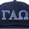 imageDALIX Gamma Alpha Omega Sorority Hat Womens Greek Letters Embroidered Baseball CapNavy Blue