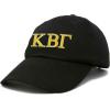 imageDALIX Kappa Beta Gamma Sorority Hat Womens Greek Letters Embroidered Baseball CapBlack