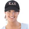 imageDALIX Kappa Delta Chi Sorority Hat Womens Greek Letters Embroidered Baseball CapBlack