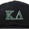 imageDALIX Kappa Delta Sorority Hat Womens Greek Letters Embroidered Baseball CapBlack