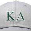 imageDALIX Kappa Delta Sorority Hat Womens Greek Letters Embroidered Baseball CapGray