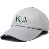 imageDALIX Kappa Delta Sorority Hat Womens Greek Letters Embroidered Baseball CapGray