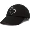 imageDALIX Texas State Embroidered Dad Hat Cotton Baseball Cap WomenBlack